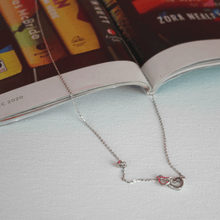 Load image into Gallery viewer, Double Heart Necklace - Blinged Jewels
