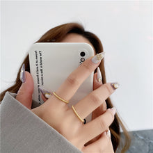 Load image into Gallery viewer, 14K Gold Plated Beaded Ring
