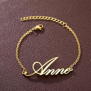 Custom Name Bracelets - Blinged Jewels