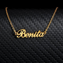Load image into Gallery viewer, Bohemia Custom Name Necklace - Blinged Jewels
