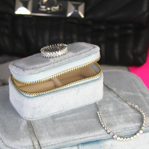 Small Travel Jewelry Case