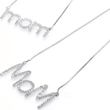 Load image into Gallery viewer, Mom Sparkle Necklace - Blinged Jewels
