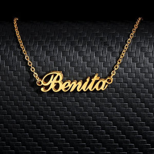 Bohemia Custom Name Necklace - Blinged Jewels
